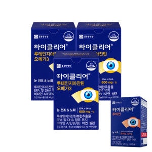 아이클리어 아이클리어 루테인 지아잔틴 오메가3 3박스 +증정
