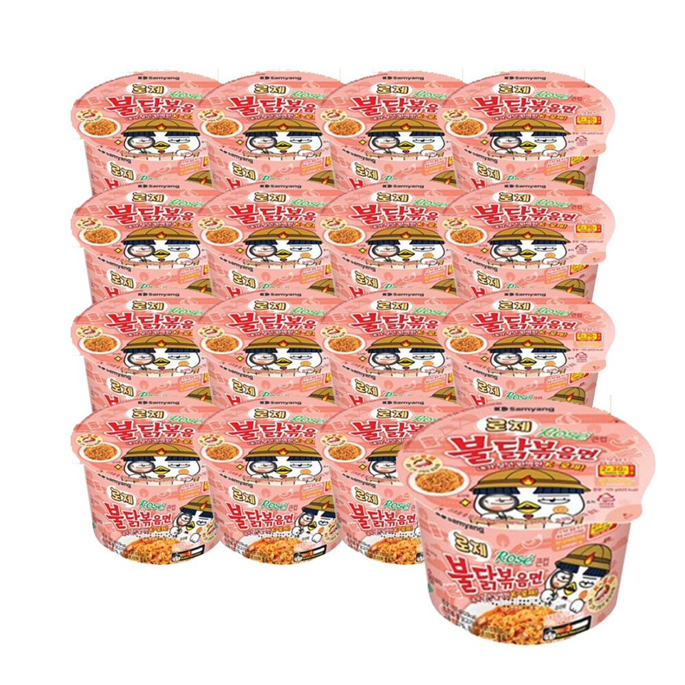 로제불닭볶음면 제품 이미지