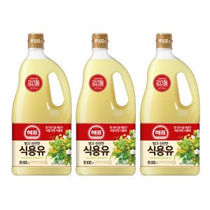 사조해표 사조해표 콩기름 1.8L x 3병