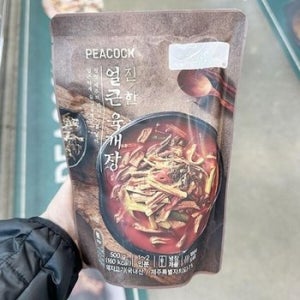 피코크 진한 얼큰 육개장 500g 402308