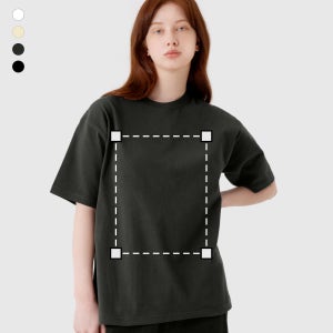 마플 4411-01 헤비웨이트 오버핏 티셔츠  1장부터 주문제작 커스텀 단체 굿즈 판촉물 기념품