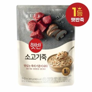 CJ제일제당 CJ 햇반 소고기죽 (420G)