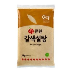 큐원 갈색설탕 (3KG)