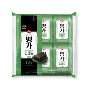 CJ제일제당 CJ 명가 파래김 (4G*12봉)