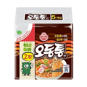 오뚜기 오동통면 (120G*5)