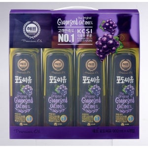 [MAXX] 해표 포도씨오일 (900ML*4입)