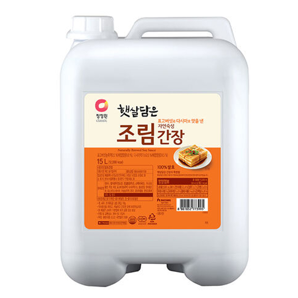 Daesang Haetsaldameun Braising Soy Sauce 15L, 1 pc
