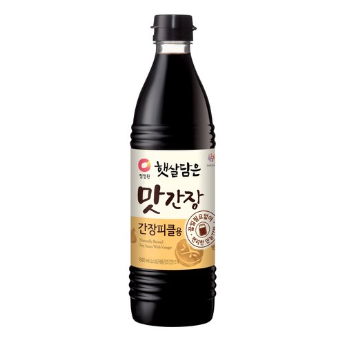 Sunchang Jangryu Haetsaldameun Flavored Soy Sauce for Soy Sauce Pickles 840ml, 1pc