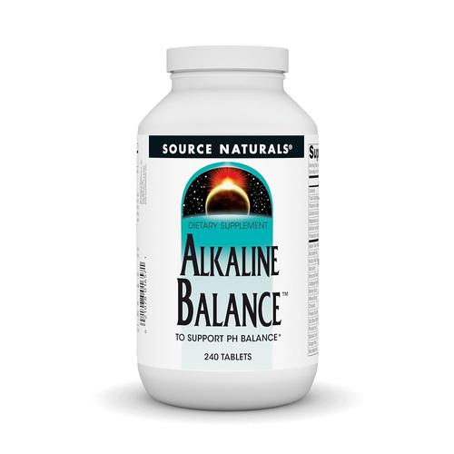 [아마존 공식]Source Naturals PH 밸런스를 지원하는 알칼리성 밸런스 - 240정