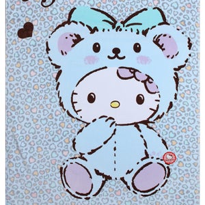 영신타올 헬로키티 레오파드 바스타올