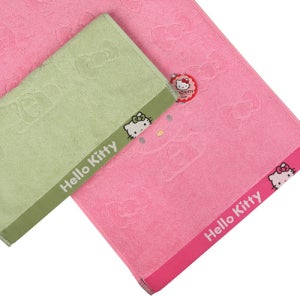 영신타올 헬로키티 리본 바스 타올