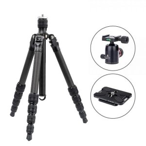 포토클램 PTC-2352TC + MINI30NS 트래블러 여행용 카본삼각대 볼헤드키트(플레이트포함)
