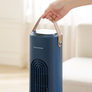 엔뚜마노 엔제이월드 레더 스트랩 타워팬 EM-2300TF / 네이비