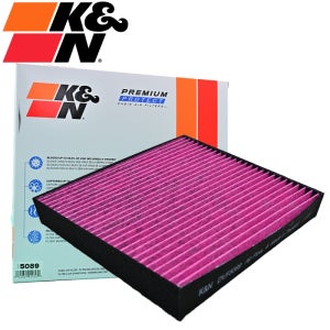 공식수입원 K&N DVF5089 활성탄 항균 에어컨 캐빈필터 GV60 / A형독감 인플루엔자 바이러스 99.6%차단