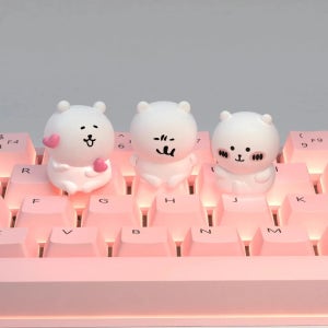 NF 조크베어 JOKE BEAR 기계식 키보드 키캡 입체 수지 키캡 3개입