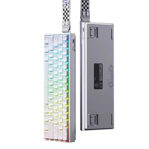 AULA 독거미 3모드 자석축 기계식 키보드 MINI60HE MAX버전 4000mAh
