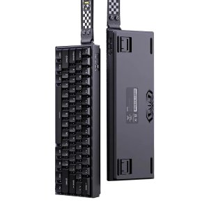 AULA 독거미 미니 60HE MINI60HE 3모드 자석축 기계식 키보드 표준버전 3000mAh