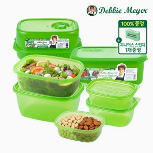 데비마이어 그린박스 신선보관용기 신선보관꿀템 3호 / 6종 7P