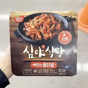 동원 심야식당 뼈없는 불닭발 160g 89890