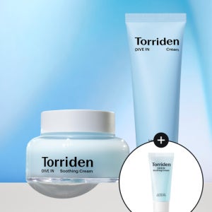 [토리든] [2종세트] 다이브인 저분자 히알루론산 크림 80ml+수딩크림 80ml (+수딩크림 20ml) 422936