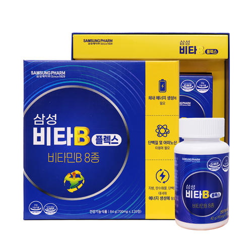 <b>삼성</b>제약 비타B플렉스 고함량 <b>비타민</b>8종 120정