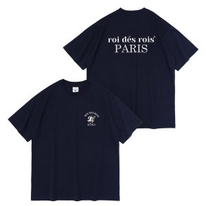 [로아드로아] 로아스 체스트 로고 반팔 티셔츠 (네이비) RD25SDC20