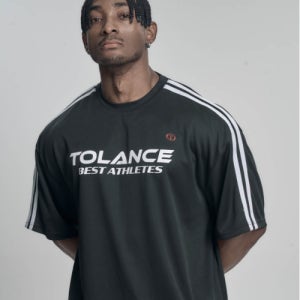 [토런스] 매쉬 퓨어 컴포트 숏 슬리브 - Black 25SMTS016