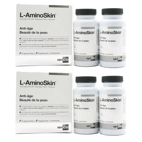 NHCO Nutrition L-Amino L-아미노스킨 복합 피부영양제 4x56캡슐