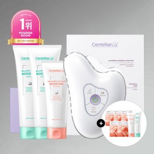 동국제약 센텔리안24 마데카 프라임 리추얼 화이트펄 + 페이스 부스팅 크림 150ml + 릴렉싱 업 바디 부스팅 크림 250ml 2개 /고주파 괄사마사지기 뷰티디바이스 홈케어