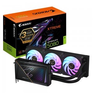 GIGABYTE AORUS 지포스 RTX 5080 XTREME 워터포스 D7 16GB 제이씨현