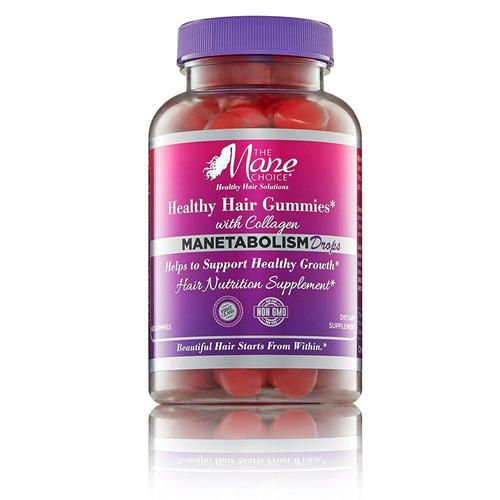 The <b>Mane Choice</b> MANETABOLISM 콜라겐이 함유된 건강한 헤어 비타민 드롭(젤리 60개) <b>모발</b> 피부 및 손톱 비