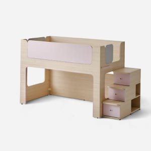 버니 벙커침대 SS 계단장형 (매트 별도)