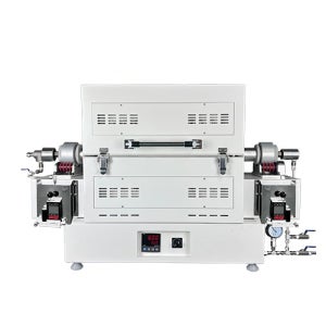 [SH Scientific] SH-FU-200RTG300 배치식 회전 튜브 전기로 300mm heating zone, Fuse 형 SS310S 튜브 (미세입자차단용 barrier