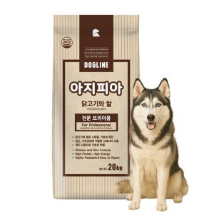 대한사료 아지피아 20kg 대형견 진도 개사료 애견 대용량 강아지사료