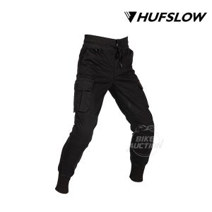 HUFSLOW(헙스로우) 216CK 버클러 조거 라이딩진 LV2 - 블랙