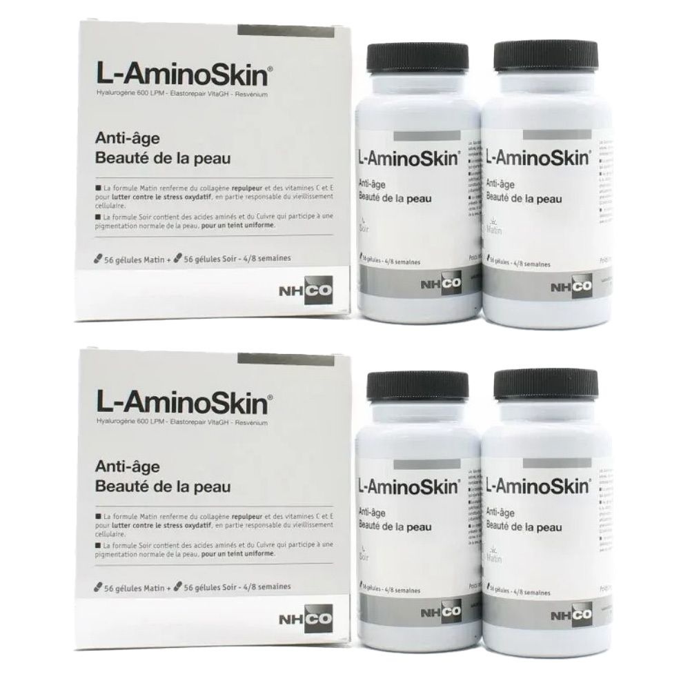 NHCO Nutrition L-Amino L-아미노스킨 복합 피부영양제 4x56캡슐