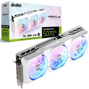 이엠텍 지포스 RTX 5070 Ti MIRACLE WHITE D7 16GB 단일상품