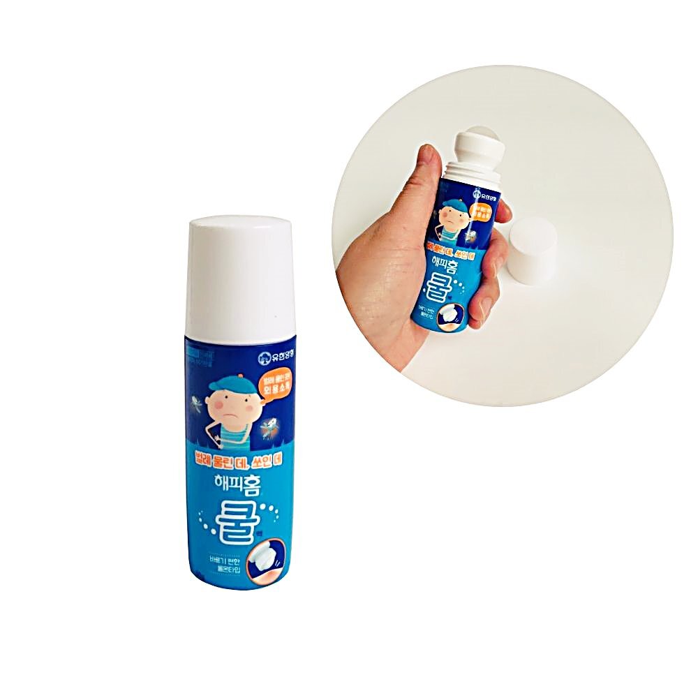 해피홈 쿨액 50g 벌레 모기 물린데 <b>가려움</b> 모기물렸을때 모기물린데연고 <b>HWC</b>436AB8
