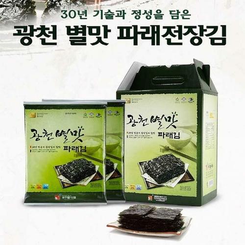 [<b>정해담</b>다] JD 광천 별맛 파래김(전장용김 10봉)