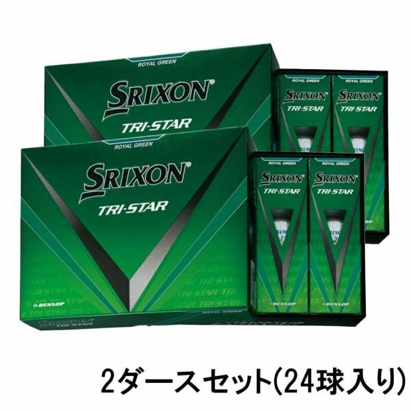 스릭슨 9188890 SRIXON 2024 SN TRS5 GRN (SNTRS5GR3) 24 개 (24 볼 포함) <b>골</b>...