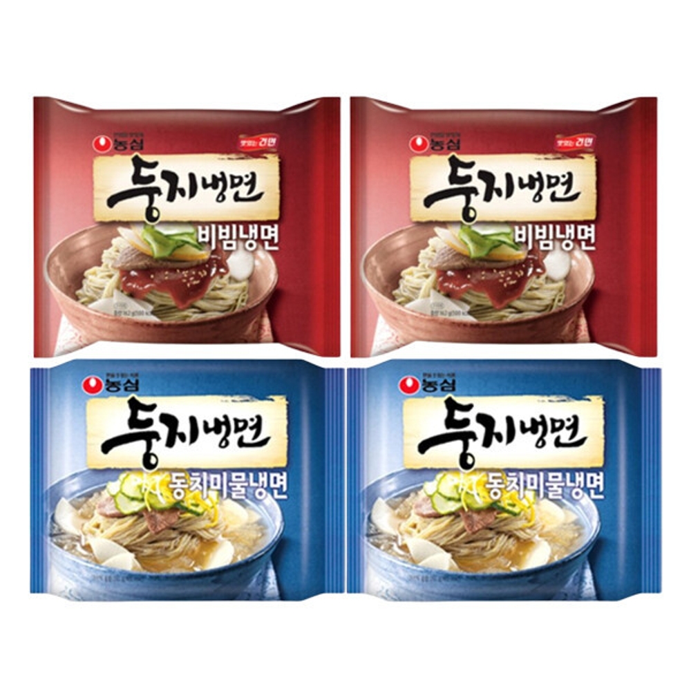 농심 동치미 비빔냉면 제품 이미지