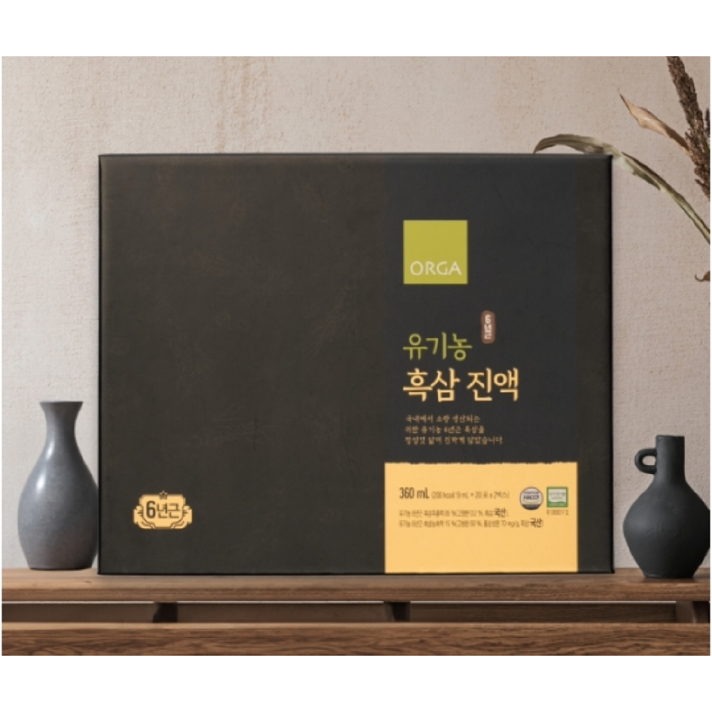 유기농 흑삼 진액  40개  9ml