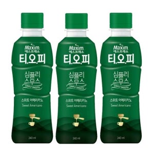 [동서식품]맥심 티오피 심플리 스무스 스위트아메리카노 240ml X 20개 [갤러리아]