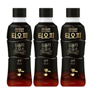 [동서식품]맥심 티오피 심플리 스무스 블랙 240ml X 20개 [갤러리아]