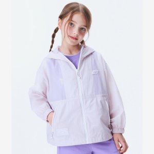 [뉴발란스키즈]Essential 스티치 포인트 홑겹 바람막이 NK9AFB221U