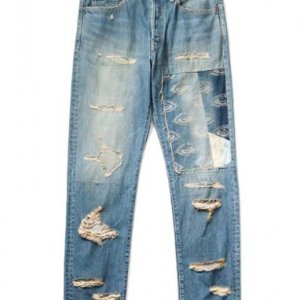 Kapital 14 oz. Denim 5P Monkey Cisco Speakeasy Dixie Remake Processing 디스트로이드 jean 청바지 [스트릿 편집샵 람스]