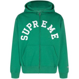 슈프림 챔피언 후드 집업 SU372 GREEN GREEN