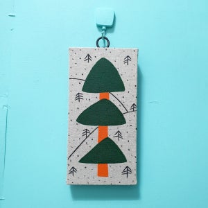 삼각 나무 벽인테리어 그림 내방꾸미기 액자, 김하다