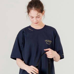 [더블유브이프로젝트] 컬러미니 반팔티셔츠 네이비 MJST7790