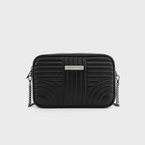 몽삭 로린 소가죽 퀼팅 체인 크로스백 AL68-2806 2컬러 택1